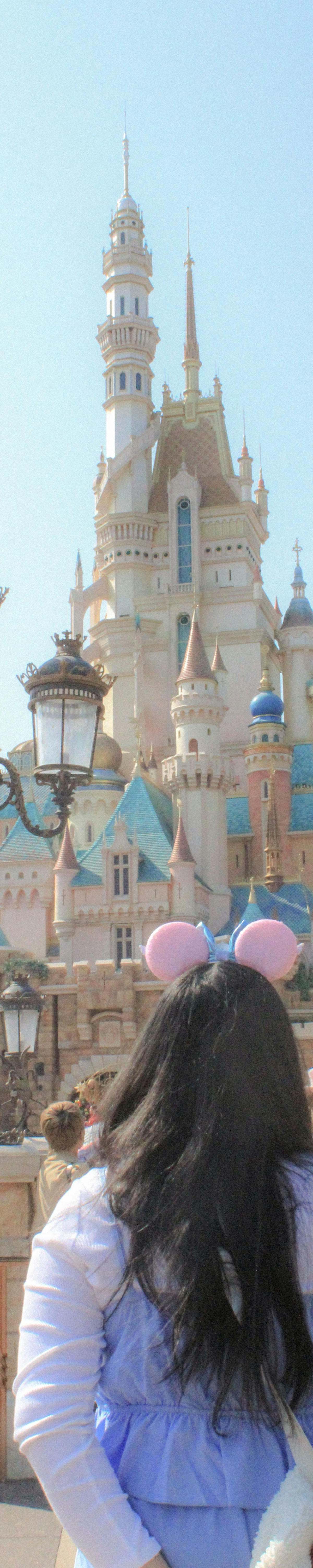 Thrilling roller coaster at Parc Asterix or Disneyland Paris entrance, capturing dynamic park excitement from 2025 blog im...