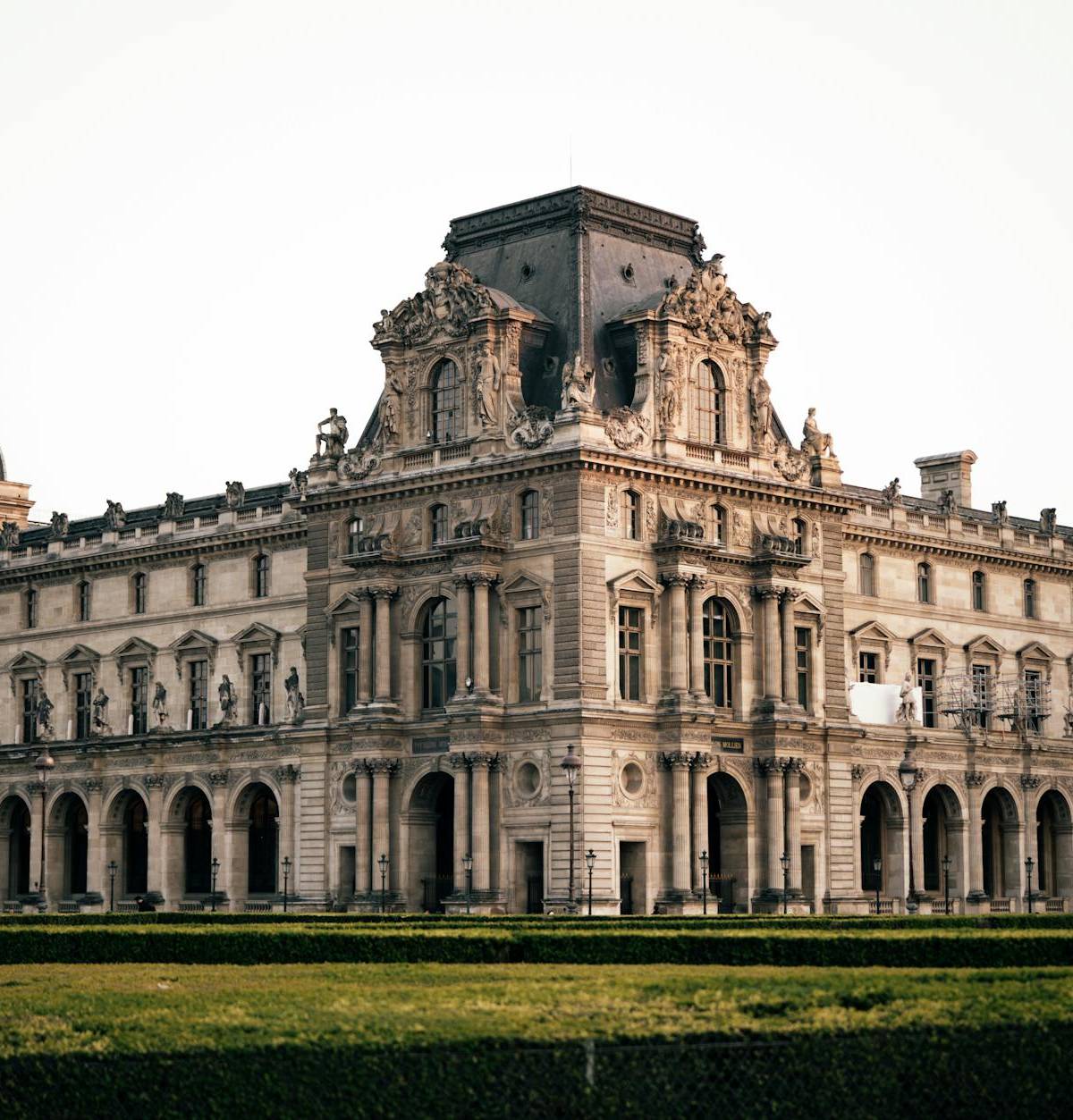 The Louvre, opposite the Fondation Cartier’s Palais-Royal address
